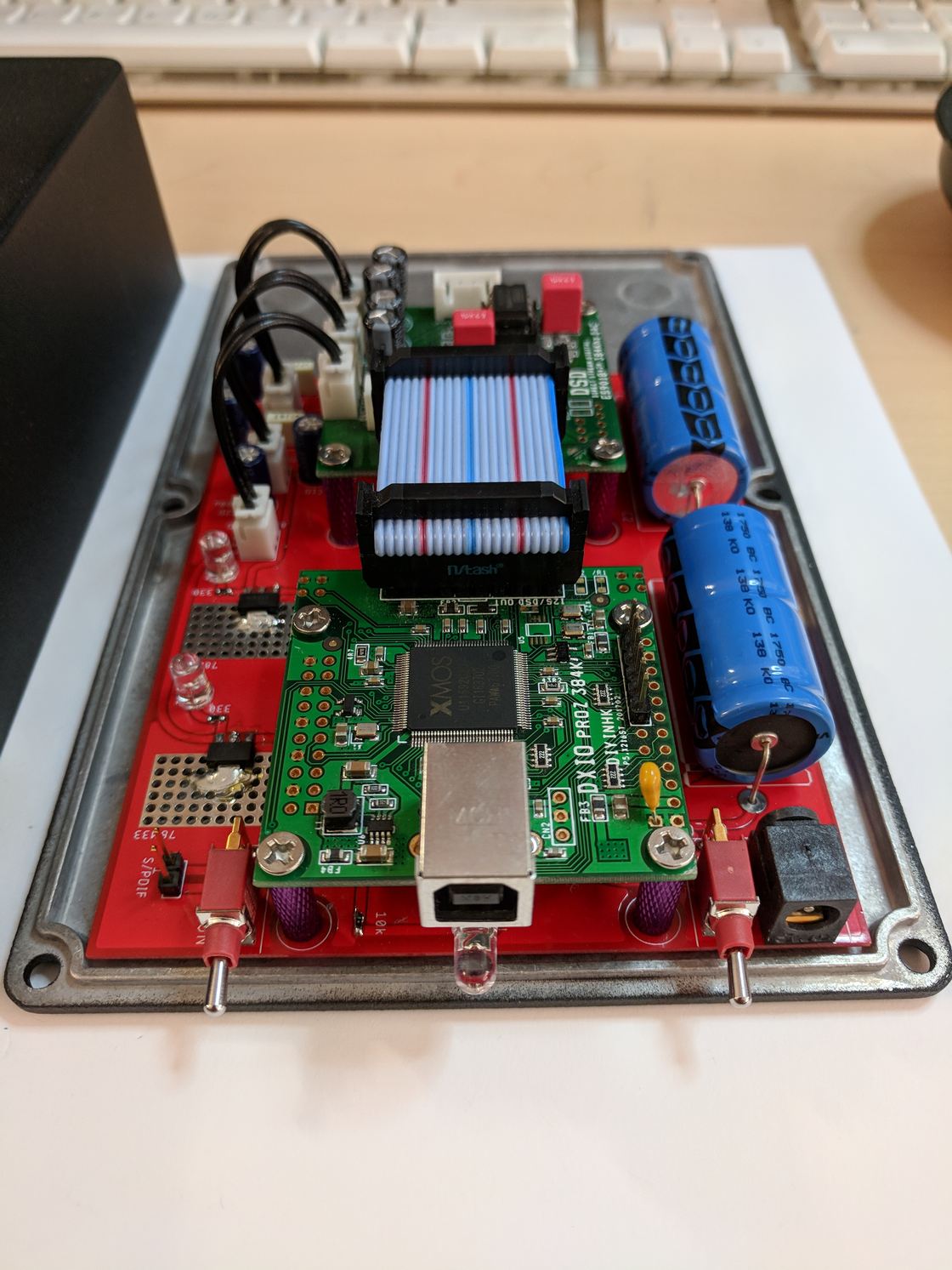 The DAC-1 circuit board.