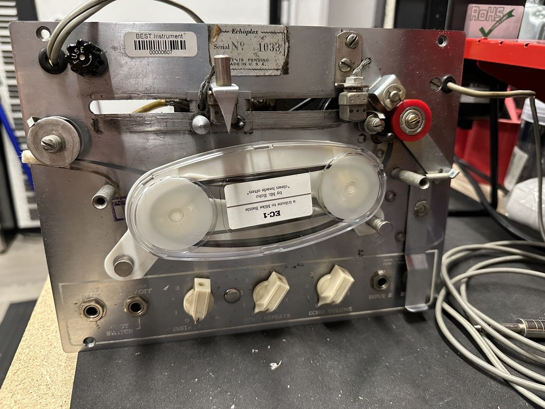 A Maestro Echoplex tape delay.