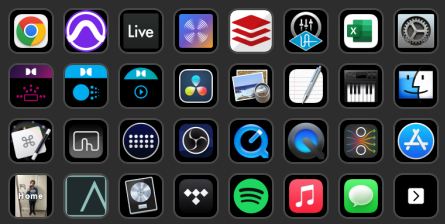 A Stream Deck laid out with custom macro buttons.