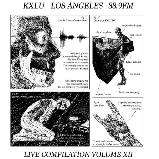 KXLU Live Compilation Vol. XII artwork